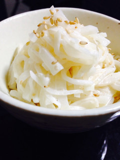 大根とごまだれだけで!簡単美味しい副菜♩-レシピのメイン写真