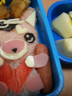 妖怪ウォッチキュン太郎キャラ弁-レシピのメイン写真