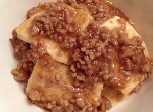 簡単☆豚ひき肉で肉豆腐・すき焼き風♪-レシピのメイン写真