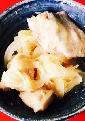 鮭と鶏肉の蒸し煮-レシピのメイン写真