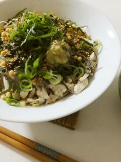 ちょっぴり贅沢♡薬味たっぷり香ばし茶漬け-レシピのメイン写真