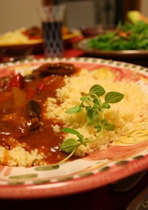 こってりラム肉のクスクス＠チュニジア-レシピのメイン写真