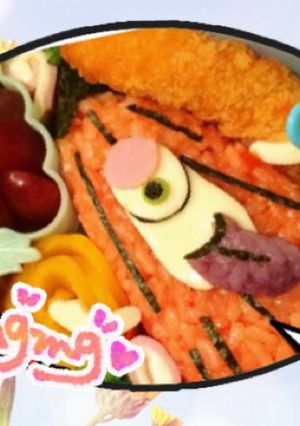 園児キャラ弁 唐傘おばけ 妖怪ウォッチ-レシピのメイン写真