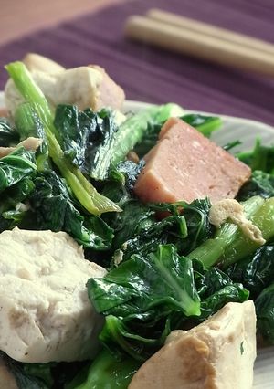 島菜のチキナーチャンプル-レシピのメイン写真
