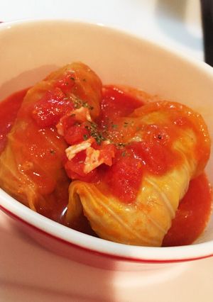 うまうま♪トマトのロールキャベツ♡-レシピのメイン写真