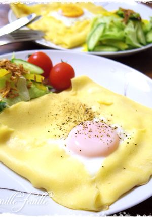 テキトー計量で簡単ガレット-レシピのメイン写真