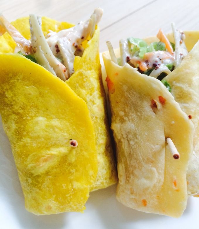 スタバ風サラダラップ☆ダイエット仕様 by まっつん☆みっちゃん