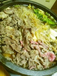 さっぱりわりした★すき焼き風鍋(肉鍋)-レシピのメイン写真