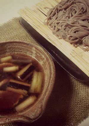 年越し蕎麦に、簡単、鴨せいろ蕎麦-レシピのメイン写真