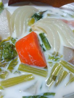 野菜ごろごろ☆簡単ミルクスープ-レシピのメイン写真