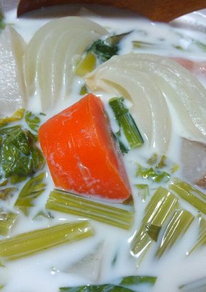 野菜ごろごろ☆簡単ミルクスープ-レシピのメイン写真