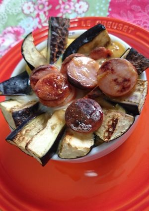 贅沢チーズとウィンナー茄子ココットカマン-レシピのメイン写真