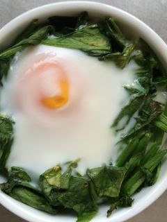 ココットカマン(卵・ほうれん草)-レシピのメイン写真