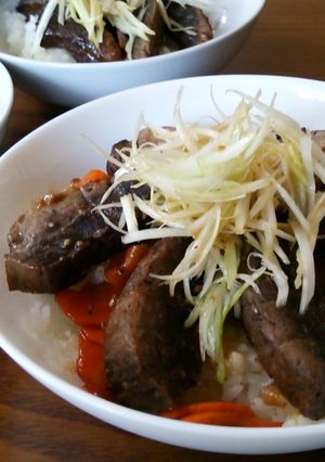 まぐろステーキごはん-レシピのメイン写真