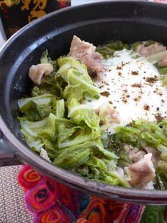 ストウブで白菜と豚の重ね蒸し-レシピのメイン写真