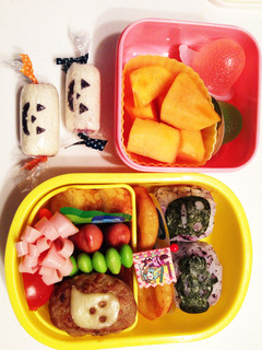 ☆ハロウィン弁当☆手抜(^◇^;)-レシピのメイン写真