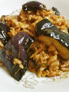 茄子と挽肉の味噌炒め-レシピのメイン写真