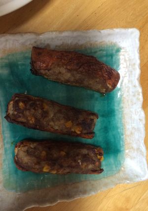 お弁当に!ちくわ肉詰め-レシピのメイン写真