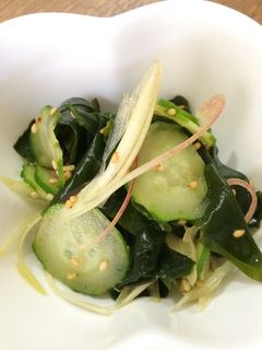 きゅうりとわかめの酢の物-レシピのメイン写真
