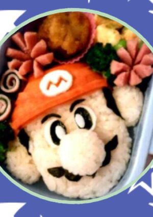 園児キャラ弁【マリオ】-レシピのメイン写真