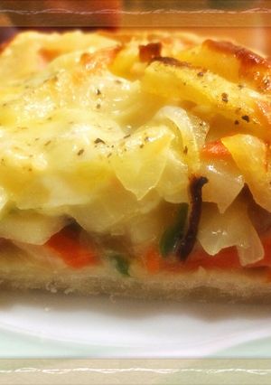 キッシュ!残り野菜であったかランチ-レシピのメイン写真
