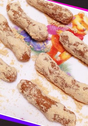 材料2つ！きなこ棒(o^^o)-レシピのメイン写真