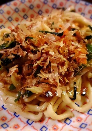 醤油ベースの焼きうどんオイスターソース入-レシピのメイン写真