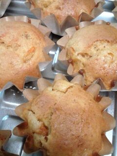 完熟柿のカップケーキ-レシピのメイン写真