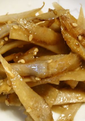 ポリポリきんぴらごぼう-レシピのメイン写真