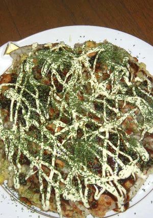 コンソメと白ワインで洋風モダン焼き-レシピのメイン写真