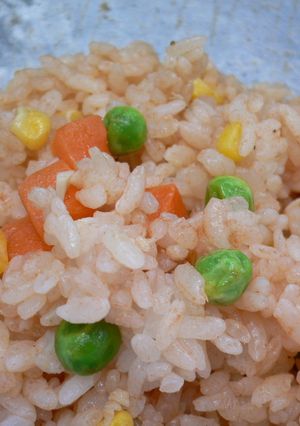 ローカロリーなケチャップご飯-レシピのメイン写真