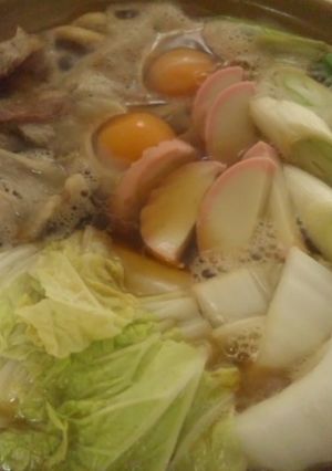 土鍋うどん(*^^*)-レシピのメイン写真