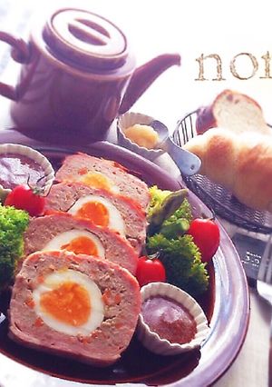 クリスマスにも！野菜ミートローフ-レシピのメイン写真