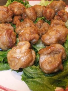 豚ロース薄切りでなんちゃってから揚げ!-レシピのメイン写真