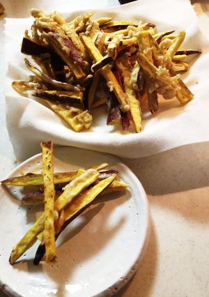 冷めてもサクサクさつまいもスティック-レシピのメイン写真