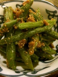 いんげんの胡麻和え-レシピのメイン写真
