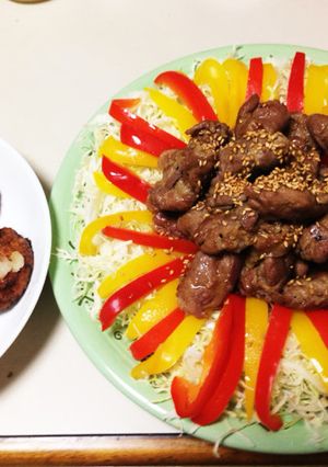 薄切肉で柔らかサイコロステーキ-レシピのメイン写真