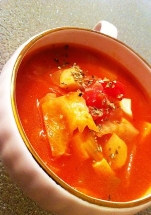 野菜たっぷりミネストローネ-レシピのメイン写真