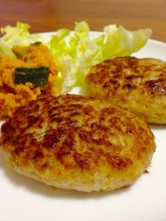ふんわりやわらか♪やみつき豆腐ハンバーグ-レシピのメイン写真