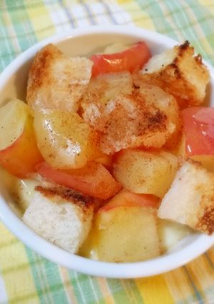 林檎とチーズのとろーりデザートグラタン-レシピのメイン写真