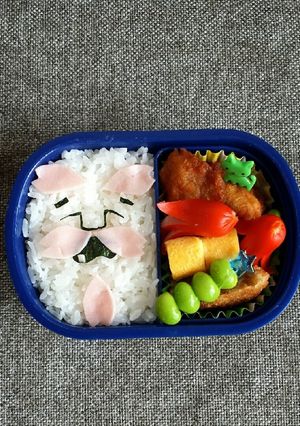 キャラ弁♪妖怪ウォッチ♪はなさかじぃ♪-レシピのメイン写真