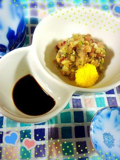 薬味たっぷり鰺のなめろう-レシピのメイン写真