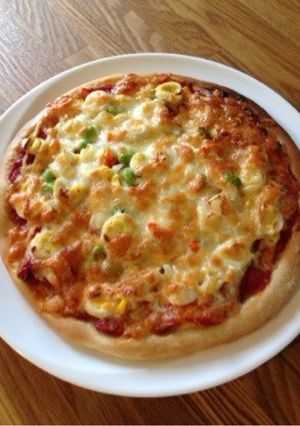 ピザ生地(HB使用 乳・卵なし)-レシピのメイン写真