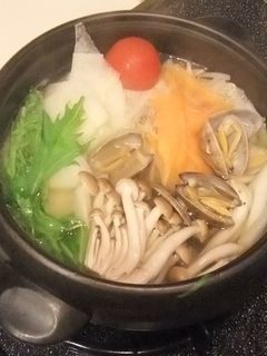 エスニック風あさり鍋-レシピのメイン写真