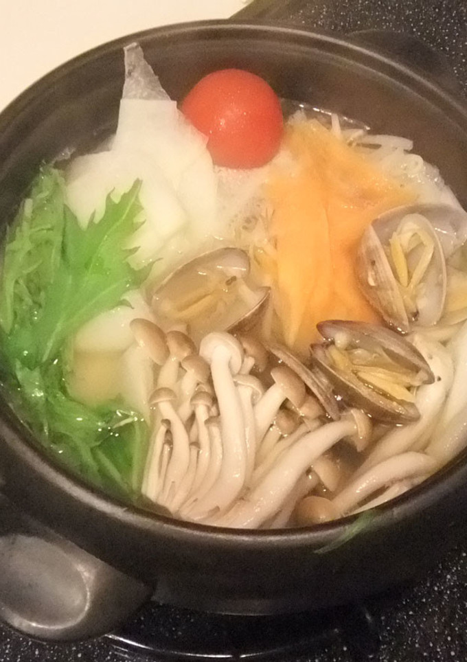 エスニック風あさり鍋-レシピのメイン写真