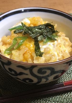 簡単!節約!ずぼら飯♡たぬきつね丼-レシピのメイン写真