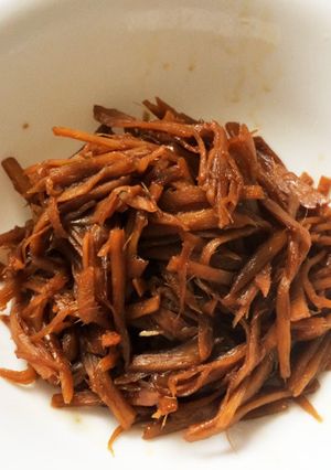 簡単！ご飯のお供に！生姜の醤油煮-レシピのメイン写真