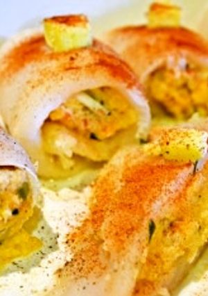 タラのオーブン焼き　蟹スタッフィング詰め-レシピのメイン写真