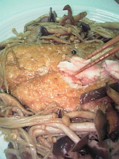 きのこたっぷり秋鮭のムニエルバター風味-レシピのメイン写真