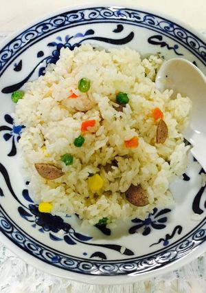 炊飯器で作る楽チン海老ピラフ(-レシピのメイン写真